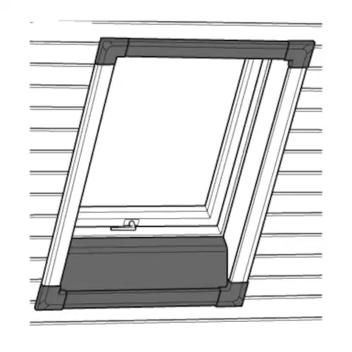 Parapet a nadpraží Roto Designo ZIN 074/xxx Rx40K