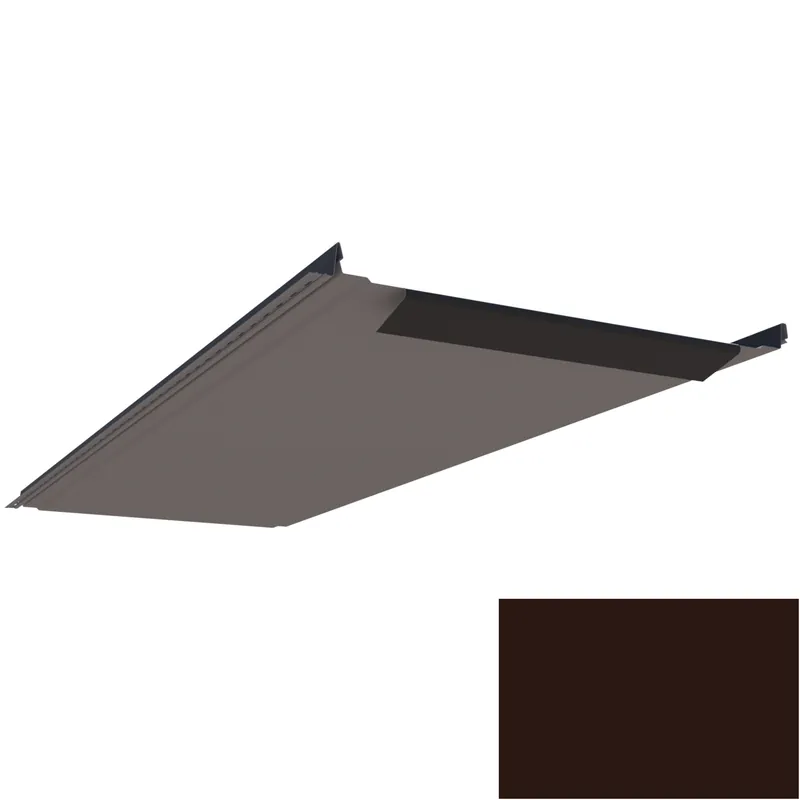 Krytina plechová LINEDEK 485 Flat PU 50 MAX MM020 hnědá BentCut